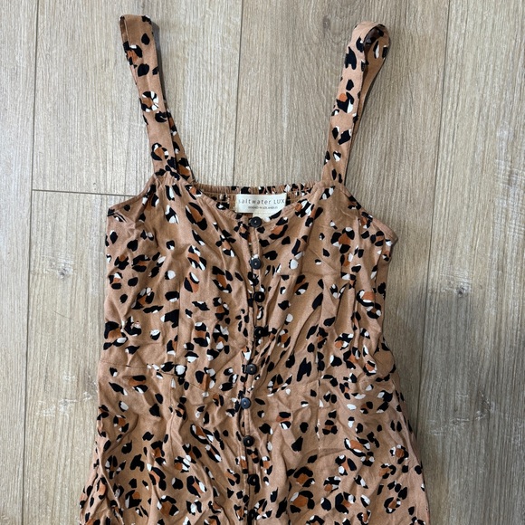 Saltwater Luxe Button front Dress medium - Picture 2 of 6